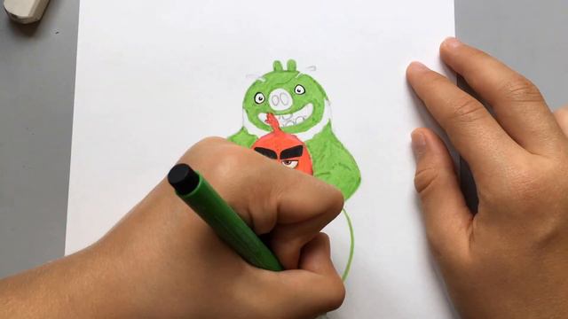 Drawing Leonard & Red (The Angry Birds Movie 2) | GTR смотреть онлайн