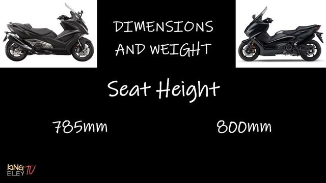 Kymco AK 550 vs Yamaha TMAX 530 | Side - By - Side Comparison | King Eley TV смотреть онлайн