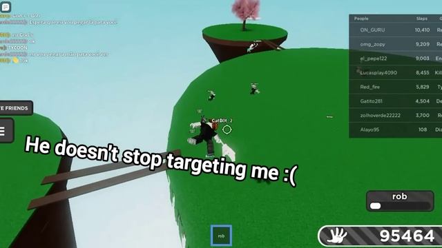 I used rob glove to bully exploiters | Slap Battles roblox смотреть онлайн