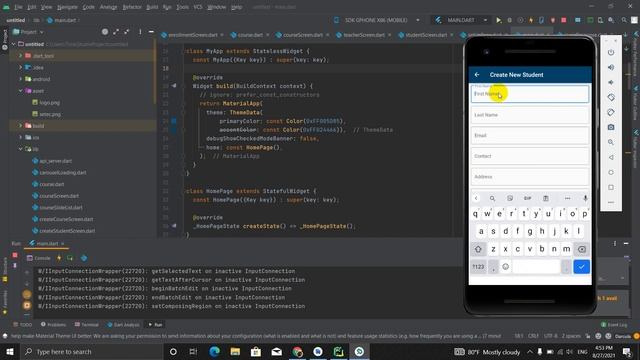 Python Flask API integration with Flutter смотреть онлайн