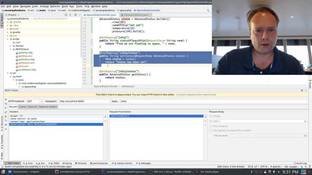 Spring Boot - Test your service with REST Client and Http Client смотреть онлайн