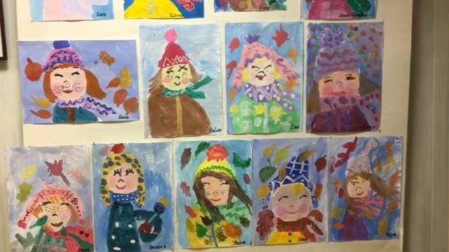 К холодам готовы! Рисуют подготовишки 6-7 лет! смотреть онлайн