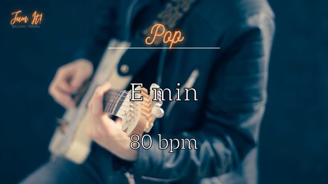 One Chord Backing Track - Pop - E Minor - 80 bpm смотреть онлайн