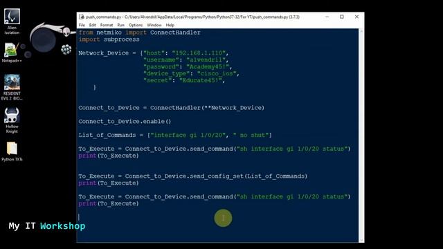 Automation Using Python | Enable, Disable Ports смотреть онлайн