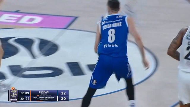 UMANA Top Performance: Amedeo Della Valle vs Dolomiti Energia Trentino смотреть онлайн