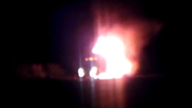 Semi tractor fire Beeline Highway 8/27/12 смотреть онлайн