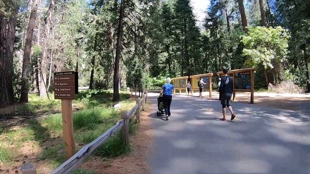 Йосемитский Национальный парк. Водопады, горы, озера и другие красоты парка. смотреть онлайн