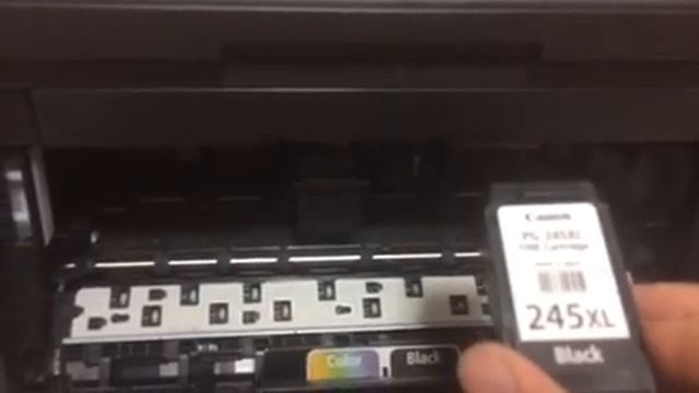 How To Change Ink Cartridges On A Canon Pixema MX492 смотреть онлайн