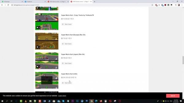 Play Retro Games on your browser (www.retrogames.cc)