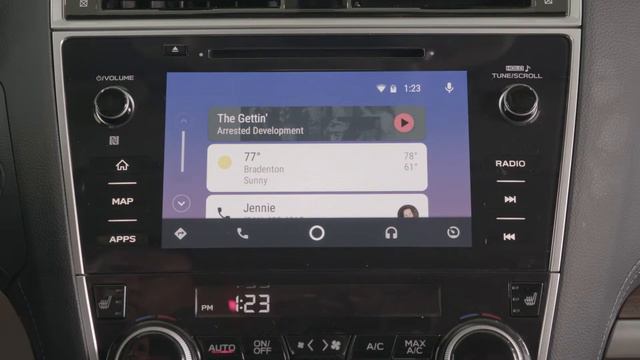 How to set up Android Auto in a 2018 Subaru Outback смотреть онлайн