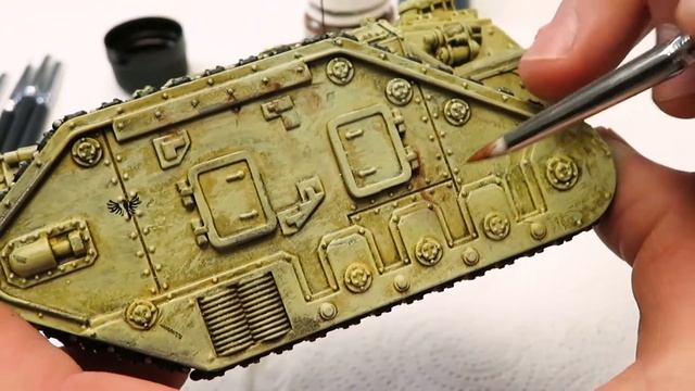 Weathering with pigments tutorial using rubber tipped brushes -Mediocre Painting with Wayne- смотреть онлайн