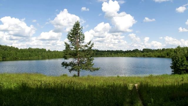 Озеро Светлояр с которым связана легенда г. Китеже Нижегородск Россия смотреть онлайн