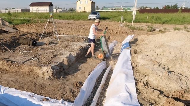 Дренаж Фундамента Своими Руками. СТОИМОСТЬ. Часть 2 смотреть онлайн
