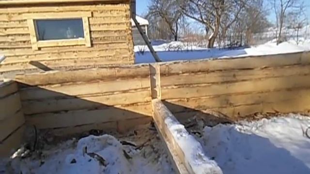 Торцовочник по металлу и немного о срубе . смотреть онлайн