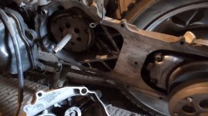 Ремонт скутера Yamaha Jog 3kj  Artistic Poche.Замена варитора, ремня,ТО. Двигателя. 2 часть.