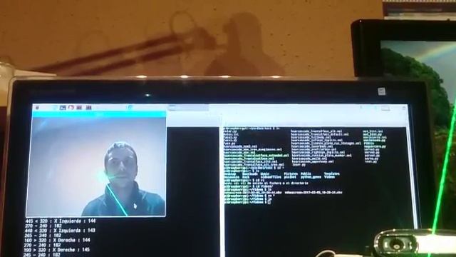 Eye burner with raspberry pi 3 + opencv in python смотреть онлайн