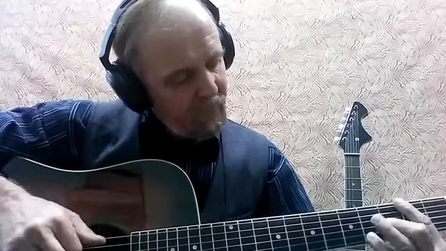 Joe Dassin - Champs Elysees - guitar cover (кавер на гитаре) смотреть онлайн
