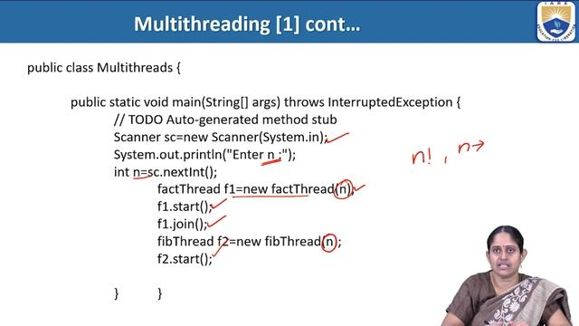 Java Program using Multithreading by Ms. Anusha R смотреть онлайн
