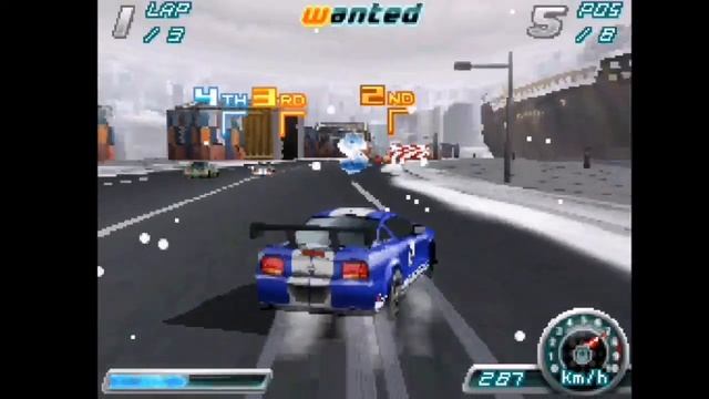 Asphalt 4 elite racing Dsi Ford Mustang FR500 смотреть онлайн
