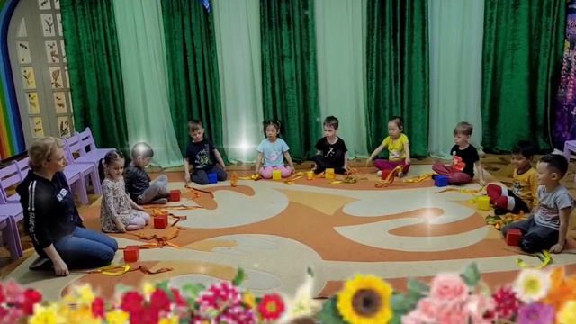 Урок музыки. Активное слушание.Танец с лентами. Пиццикато. Д/сад "Умка". смотреть онлайн
