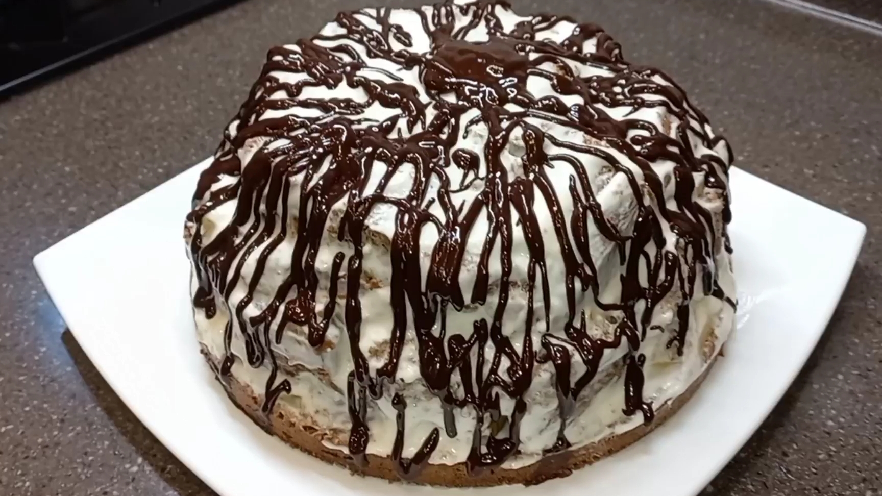 Торт ПАНЧО с ананасами и грецкими орехами Классический рецепт смотреть онлайн