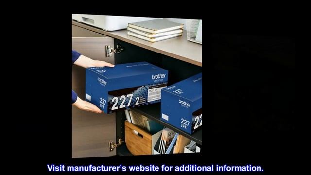 Brother Genuine High-Yield Black Toner Cartridge Twin Pack TN227 2Pk смотреть онлайн
