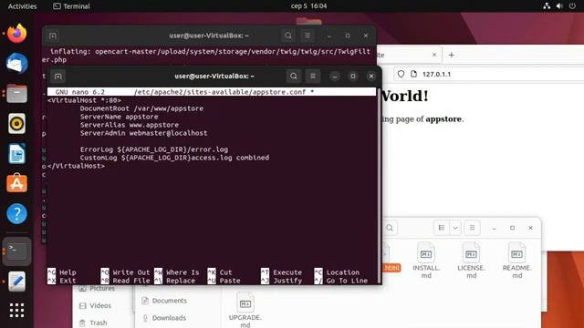 How to install Apache, MySQL, PHP & OpenCart 4 on Ubuntu 22.04 смотреть онлайн