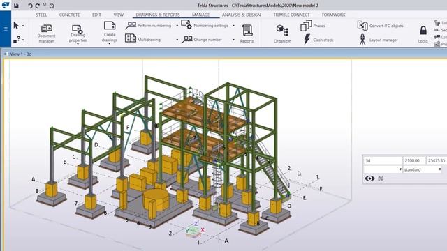 Tekla TekTalk - Export in CSV Report смотреть онлайн