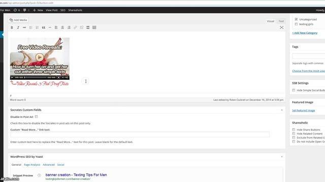 How To Make Easy Affiliate Banners in Wordpress смотреть онлайн