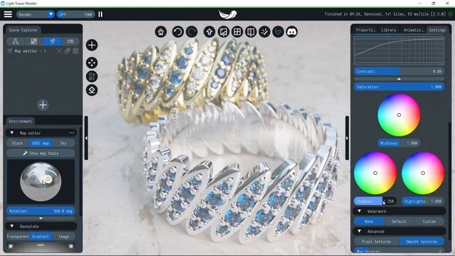How to use a color correction in Light Tracer Render смотреть онлайн