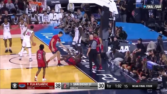 San Diego State vs. Florida Atlantic - Final Four NCAA tournament extended highlights смотреть онлайн