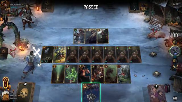 Passing My Way to 100 SUBS in GWENT! смотреть онлайн