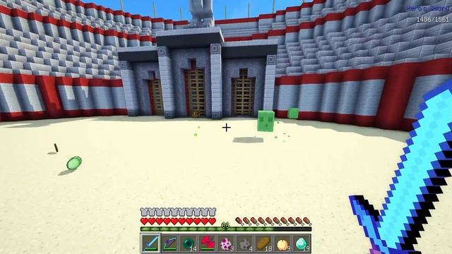 МАЙНКРАФТ АРЕНА БИТВА ПРОТИВ МОНСТРА МУТАНТ ~ ЗАЩИТА ОТ НУБА И ПРО ТРОЛЛИНГ В MINECRAFT смотреть онлайн