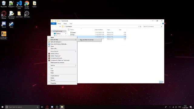 IDLE Python 3.8 - Turtle Commands смотреть онлайн