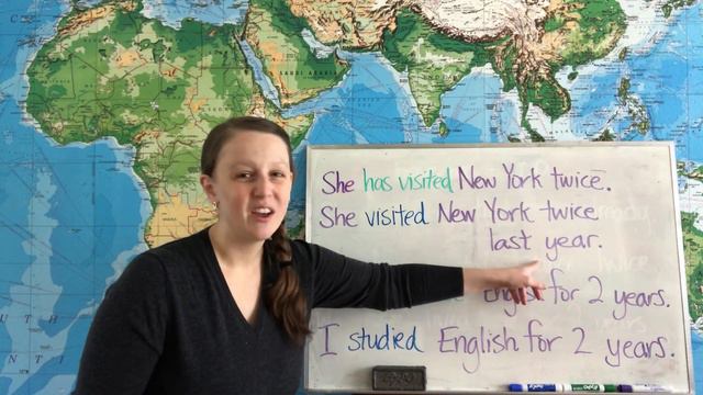 Present Perfect vs. Simple Past смотреть онлайн