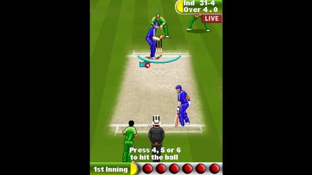 Cricket 11 - Java Game - T5 - Pakistan vs India смотреть онлайн