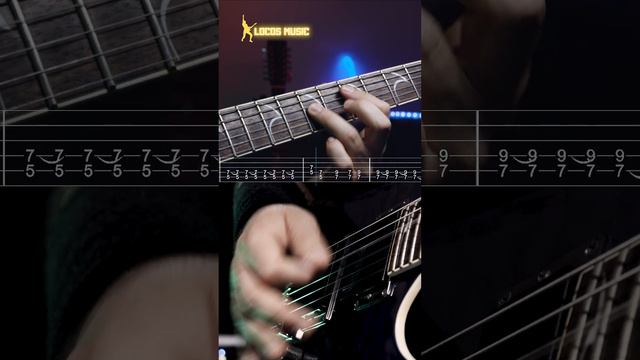 PARANOID Black Sabbath cover guitar tab lesson tutorial #learnguitar #short смотреть онлайн