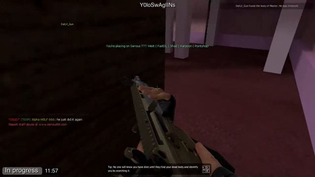 Gmod TTT *FAIL* Dead Body Art смотреть онлайн