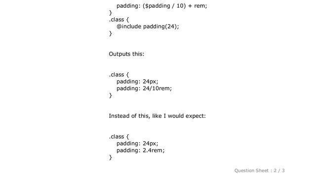 CSS : Doing math on variable argument Sass mixins смотреть онлайн