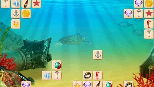 Neptune Mahjong Connect gameplay video смотреть онлайн