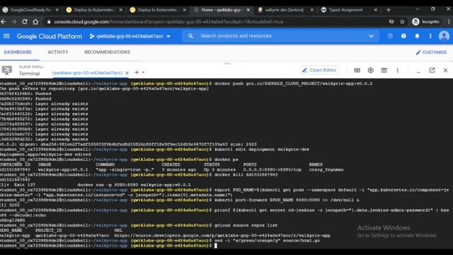 Deploy to Kubernetes in Google Cloud: Challenge Lab | GSP318 Qwiklabs 2021 | GCR Facilitator смотреть онлайн