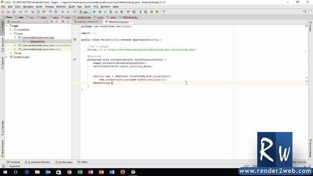 Como Crear un Webview en Android Studio смотреть онлайн