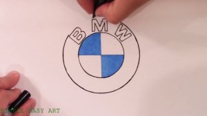 How to Draw the BMW Logo in 3D