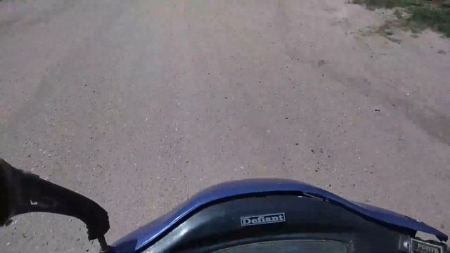 ПОЧИНИЛ СКУТЕР DEFIANT/ ПЕРВЫЙ ВЫЕЗД