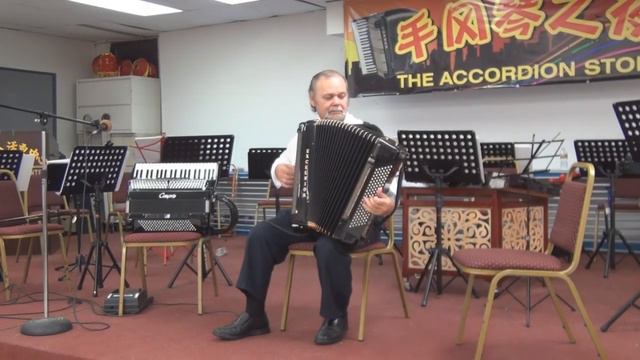 Mario Pedone at Chinese accordion Concert 2012 смотреть онлайн