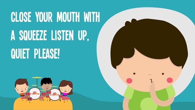 Quiet Please Song for Kids смотреть онлайн