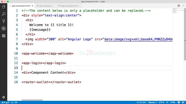 014 Step 12 Generating and Setting up Login Component смотреть онлайн