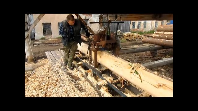 Строгание бревна смотреть онлайн