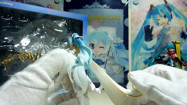 【雪ミク、10周年】figma 雪ミク Snow Princess Ver. レビュー смотреть онлайн