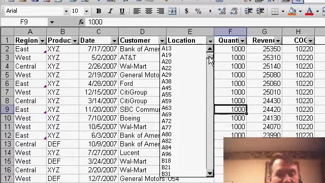 Excel - Shortcut When Using Filter Drop-Downs in Excel - Jump to Letter - Episode 638 смотреть онлайн